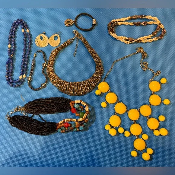 Jewelry Bundle Nakamol Necklace Linda Levinson Bracelet + more - Picture 1 of 7